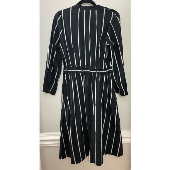 J. Crew Black and White Striped Dress - Picture 9 of 13